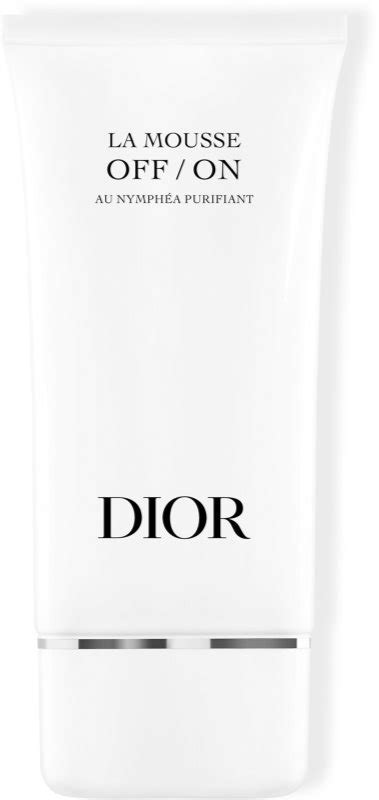 dior la mousse off/on reinigingsschuim|La Mousse OFF/ON: zuiverend reinigingsschuim met waterlelie.